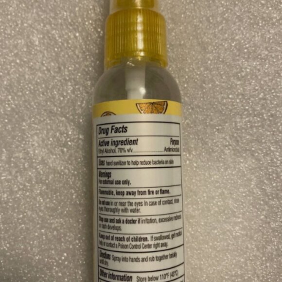 B pure Hand Sanitizer Spray Pumkin Scent, Ginger Cutrus, Sugar Cookie, 3 Items - Picture 5 of 7